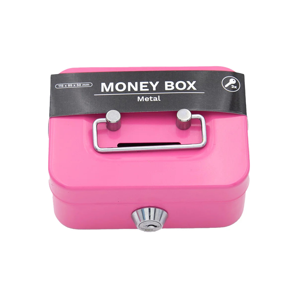 Coffre-fort pour Enfants avec Serrure et 2 Clés – Sécurisez Votre Argent, Bijoux et Objets Précieux (Mini Boîte de Sécurité)