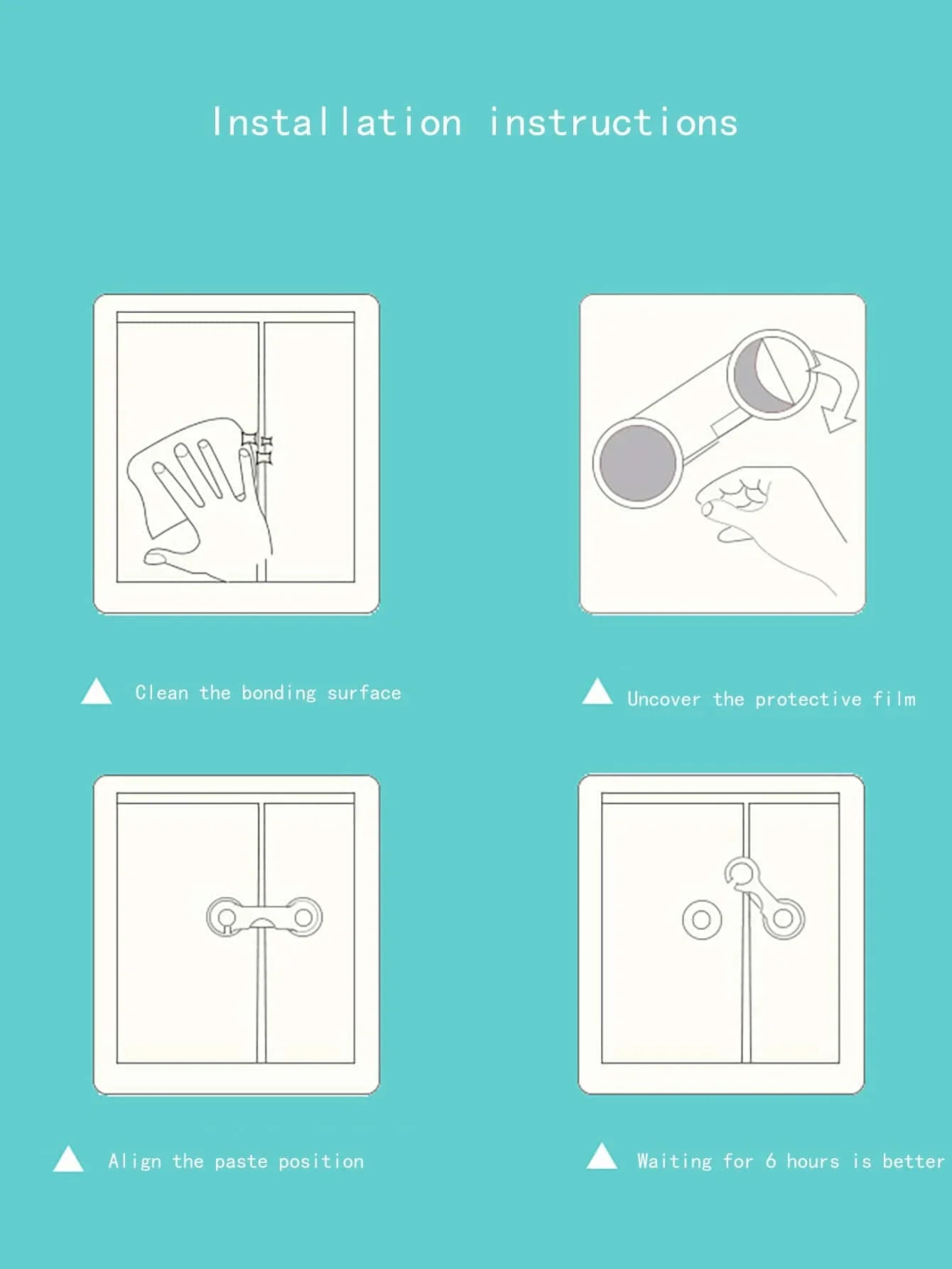 Verrou de Sécurité Multifonction pour Placard et Tiroir – Protection Bébé Anti-pincement (Facile à Installer)