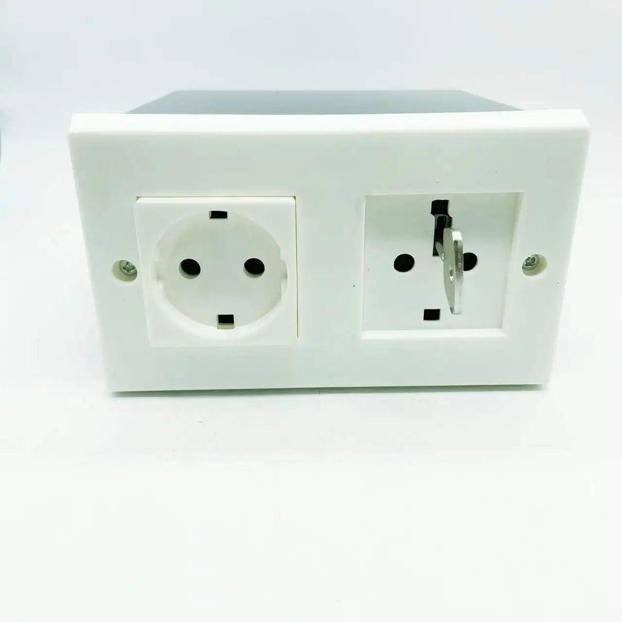 Cachette murale prise électrique – cache secrète double EU