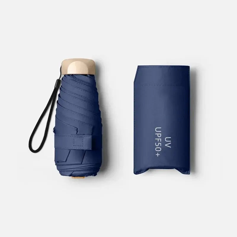 ⛱️ Mini Parasol Anti-UV Format Poche – Été comme Pluie