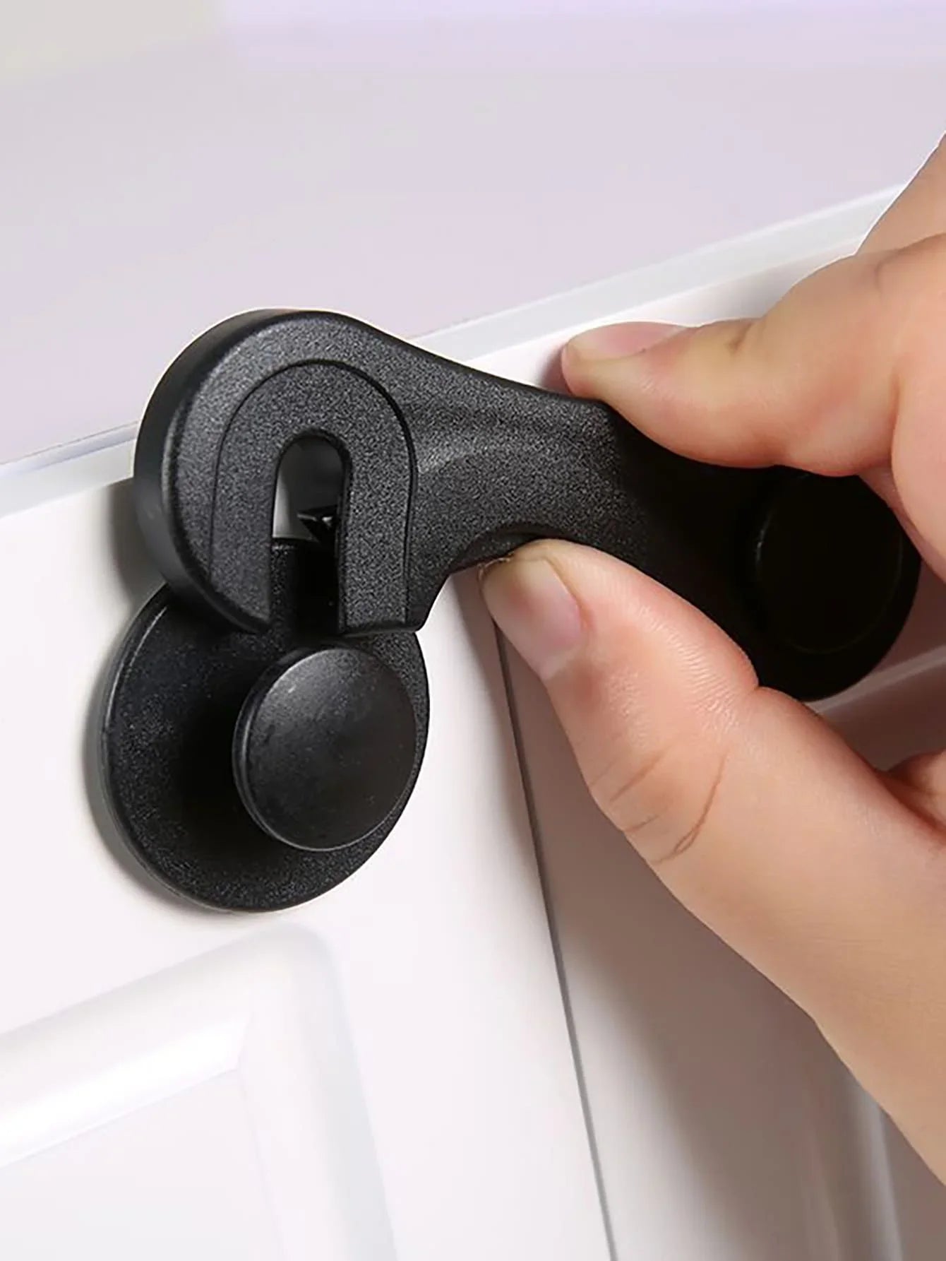 Verrou de Sécurité Multifonction pour Placard et Tiroir – Protection Bébé Anti-pincement (Facile à Installer)