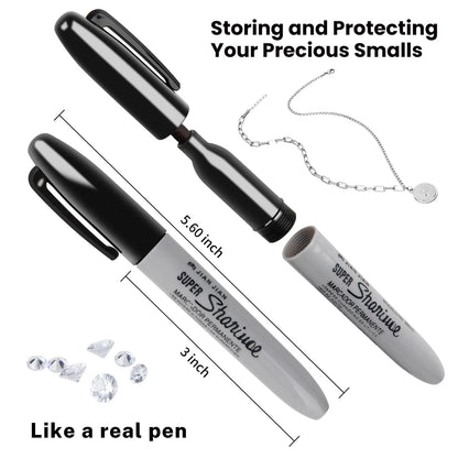 Stylo cachette discret – Rangement secret pour petits objets