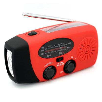 Radio solaire d’urgence 10000mAh SOS, lampe torche & chargeur USB