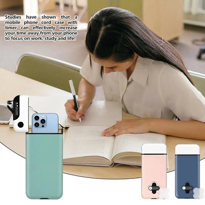 Boîte de Verrouillage Smartphone avec Minuteur – Sécurité et Discipline Numérique