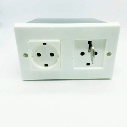Cachette murale prise électrique – cache secrète double EU