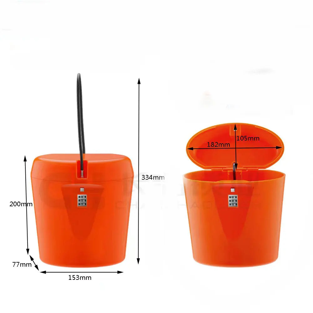 Boîte Sécurisée Extérieure 2L avec Câble & Code – Sport & Plage