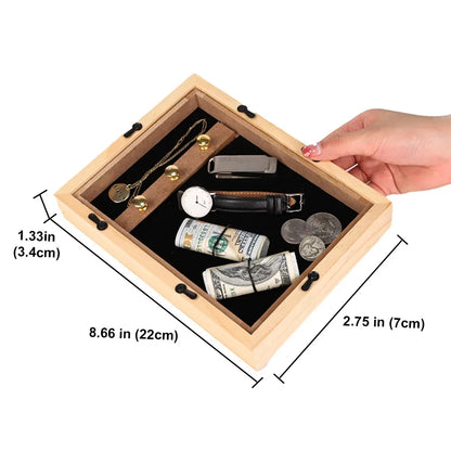 Cadre photo cachette – Compartiment secret pour bijoux & argent