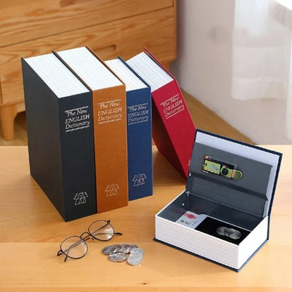 Coffre-Fort à Code Mini – Cachette Sécurisée Forme de Livre
