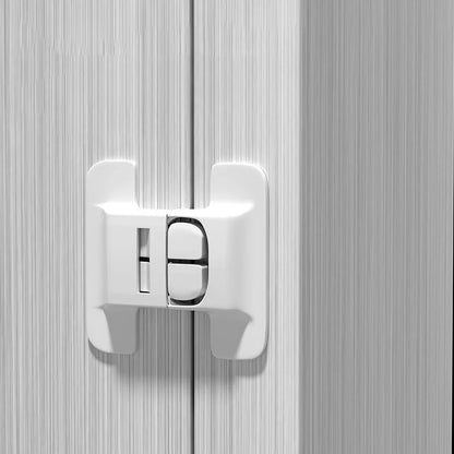 Lot de 2 Verrous de Sécurité Bébé pour Réfrigérateur et Placards – Fermeture Automatique avec Adhésif