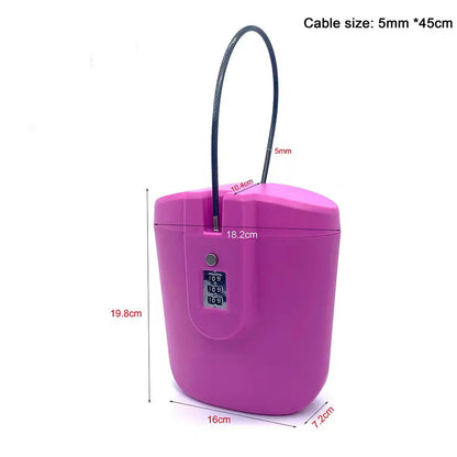 Boîte Sécurisée Extérieure 2L avec Câble & Code – Sport & Plage
