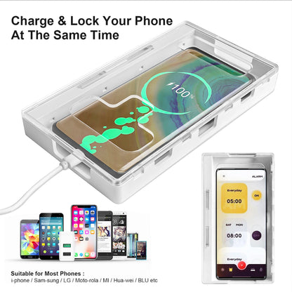 Boîte de Verrouillage pour Smartphone - Contrôle et Discipline Anti-Disturbance
