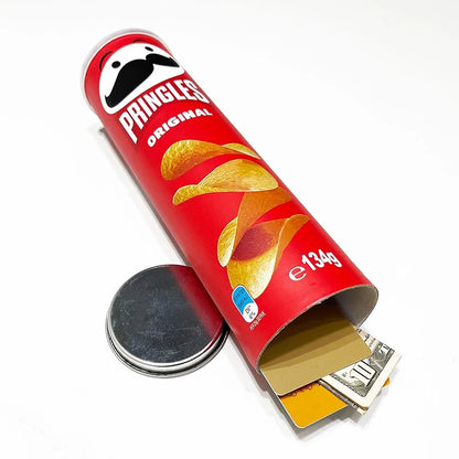 Boîte cachette chips façon Pringles – Cachette discrète pour objets