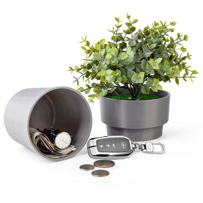 Pot de fleur cachette – Boîte secrète pour argent, clés, bijoux