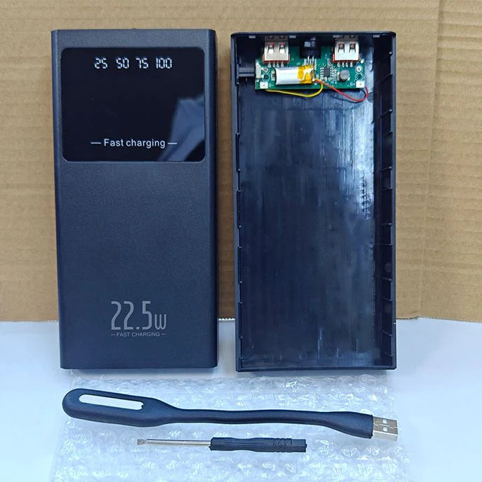 Batterie externe factice – Cachette secrète pour téléphone et argent