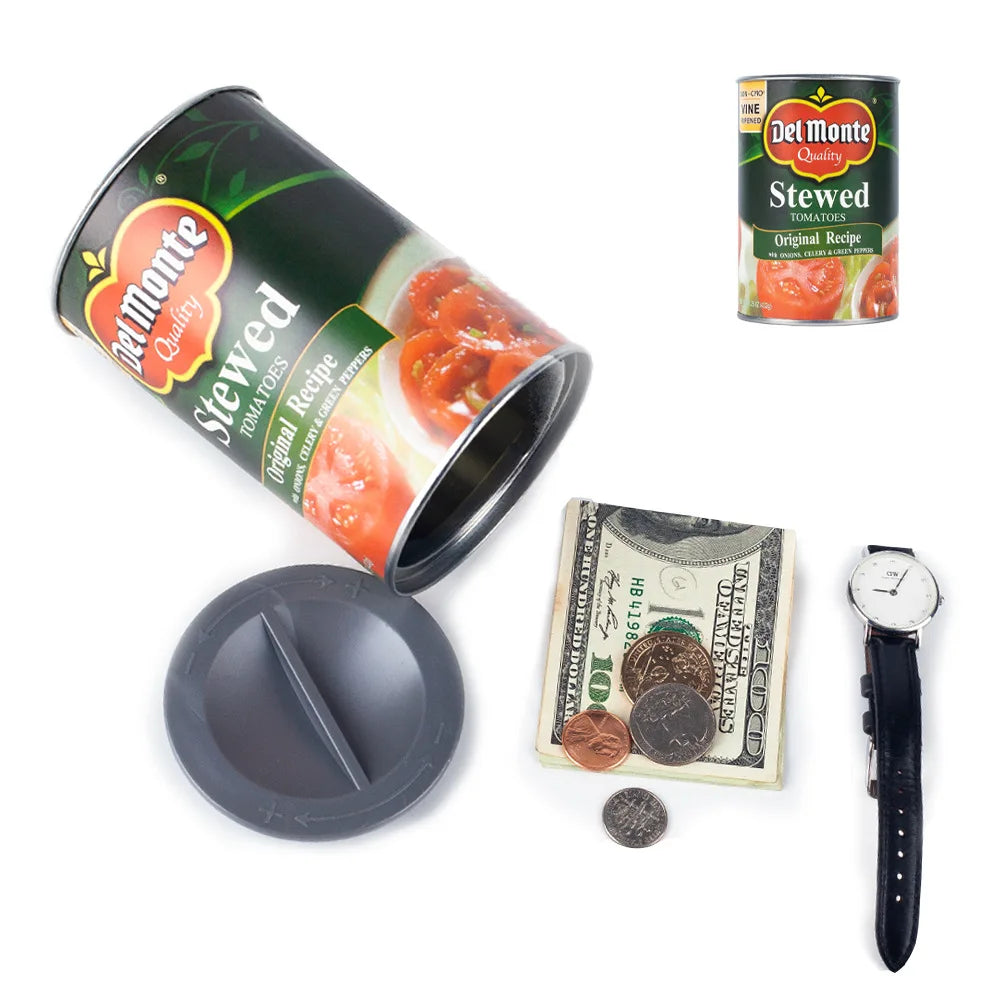 Boîte cachette secrète façon conserve – cachette cuisine discrète