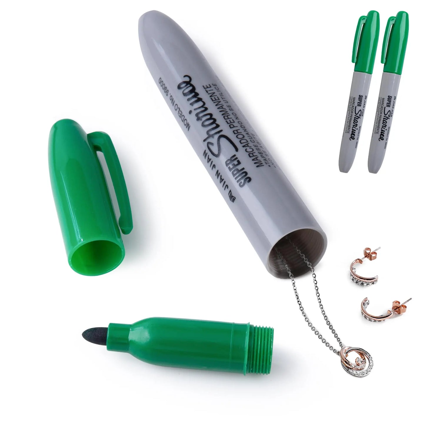 Stylo cachette discret – Rangement secret pour petits objets