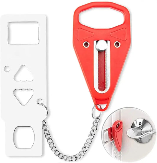 Verrou de Porte Portable – Sécurité Anti-Vole pour Maison et Hôtel