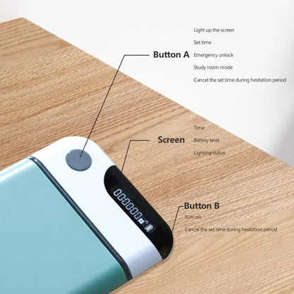Boîte de Verrouillage Smartphone avec Minuteur – Sécurité et Discipline Numérique