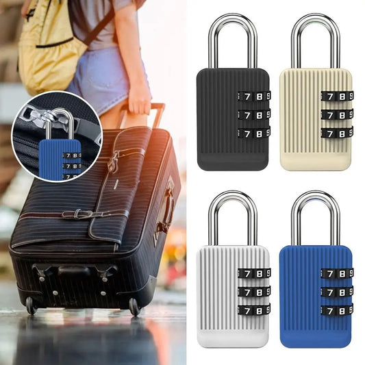 Cadenas à Code 3 Chiffres - Sécurisez Valises, Coffres et Espaces de Stockage