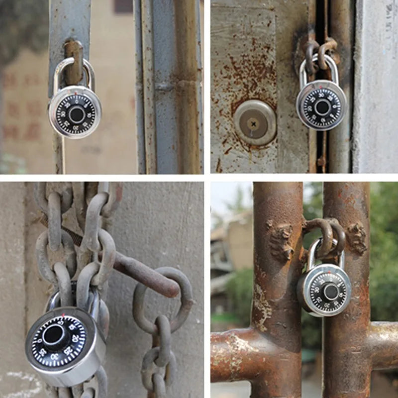 Cadenas à Code 3 Chiffres - Sécurisé et Résistant pour Valises et Casiers