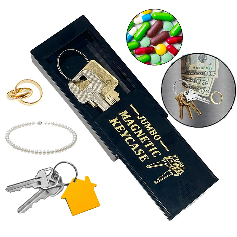 Boîte Cache-Clé Magnétique Ultra Discrète – Clé & Petits Objets