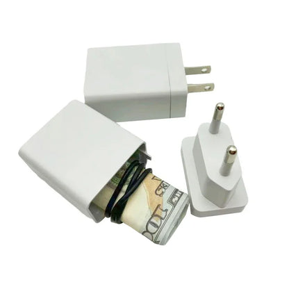 Faux chargeur cachette – rangement secret discret pour objets