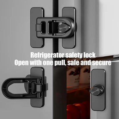 Verrou de Sécurité Enfant – Protection Bébé pour Réfrigérateur, Tiroir, Armoire, Micro-ondes – Sans Perçage, Facile à Installer