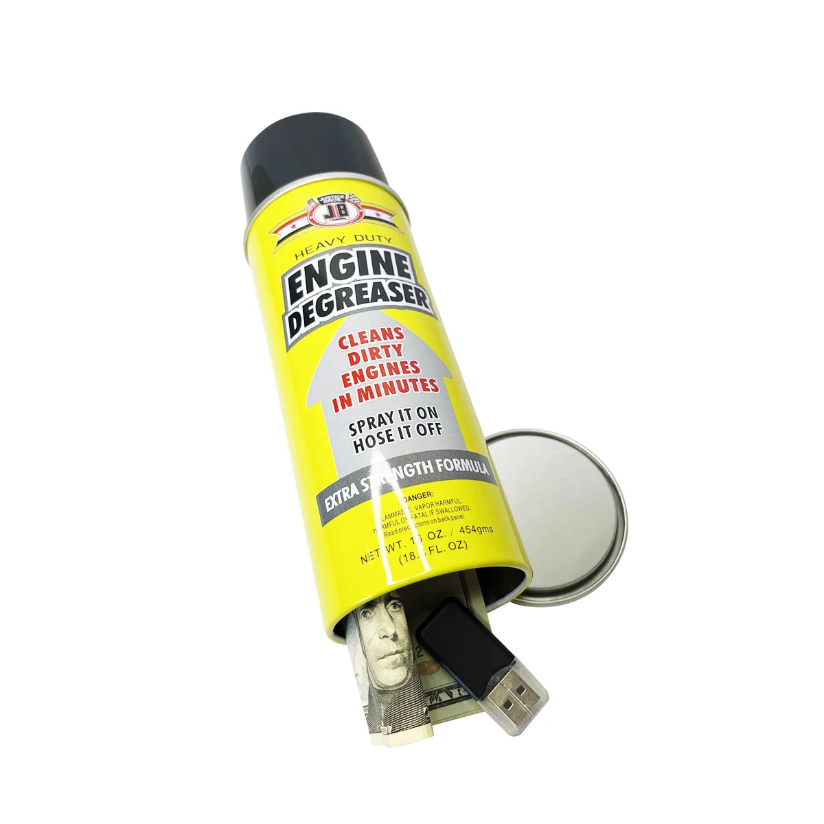 Cachette dégraissant moteur – Boîte de diversion secrète objets